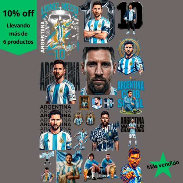 DTF Messi - Argentina 13