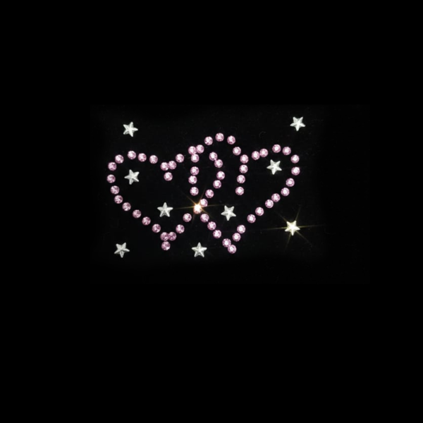 Strass Dos Corazones