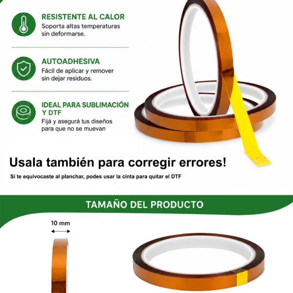 Cinta Térmica 30 MTS
