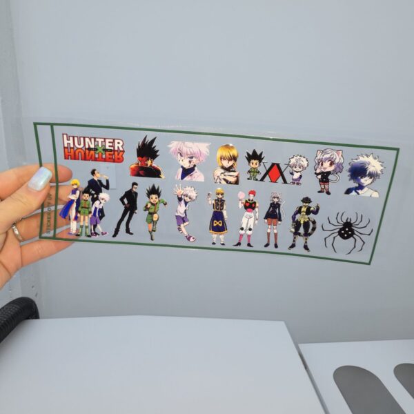 DTF UV 28X10 CM Hunter x Hunter