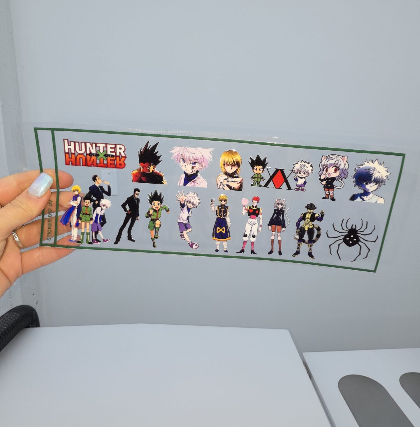 DTF UV 28X10 CM Hunter x Hunter