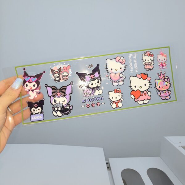 DTF UV 28X10CM Hello Kitty