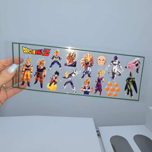 DTF UV 28X10 CM Dragon Ball
