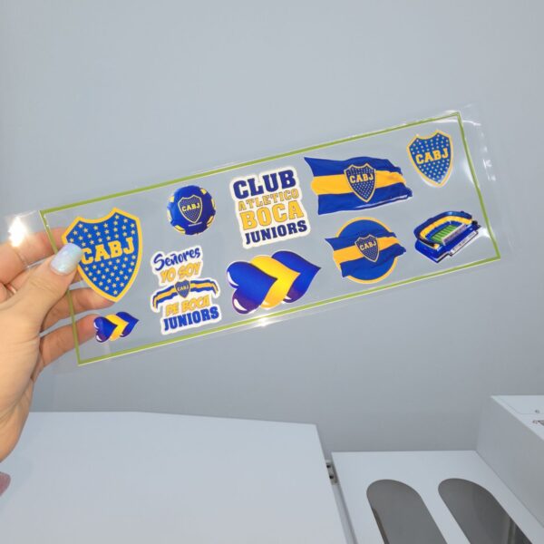 DTF UV 28X10 CM Boca Juniors 1