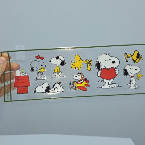 DTF UV 28X10 Snoopy