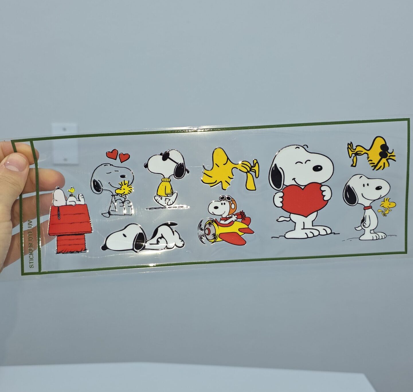 DTF UV 28X10 Snoopy