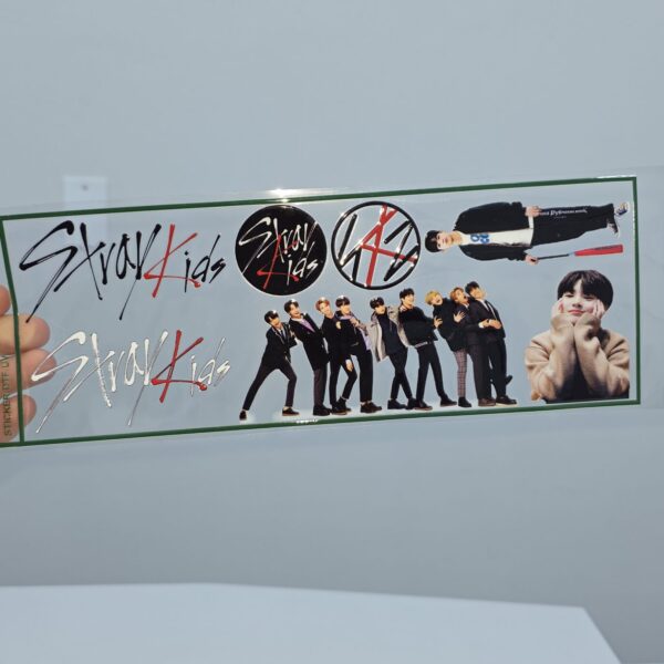 DTF UV 28X10 CM Stray Kids
