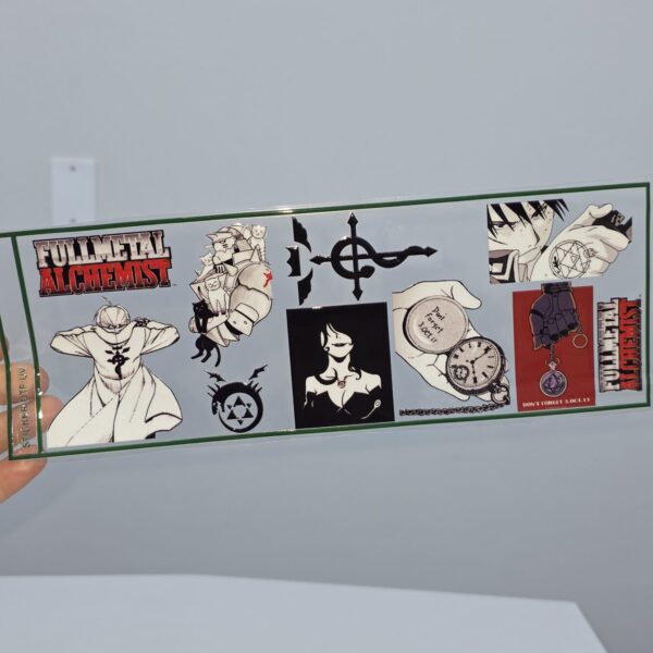 DTF UV 28X10CM Fullmetal Archemist