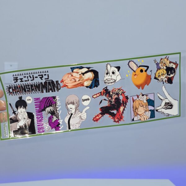 DTF UV 28X10 CM Chainsaw Man