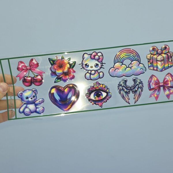UV 28X10 cm Efecto Holográfico