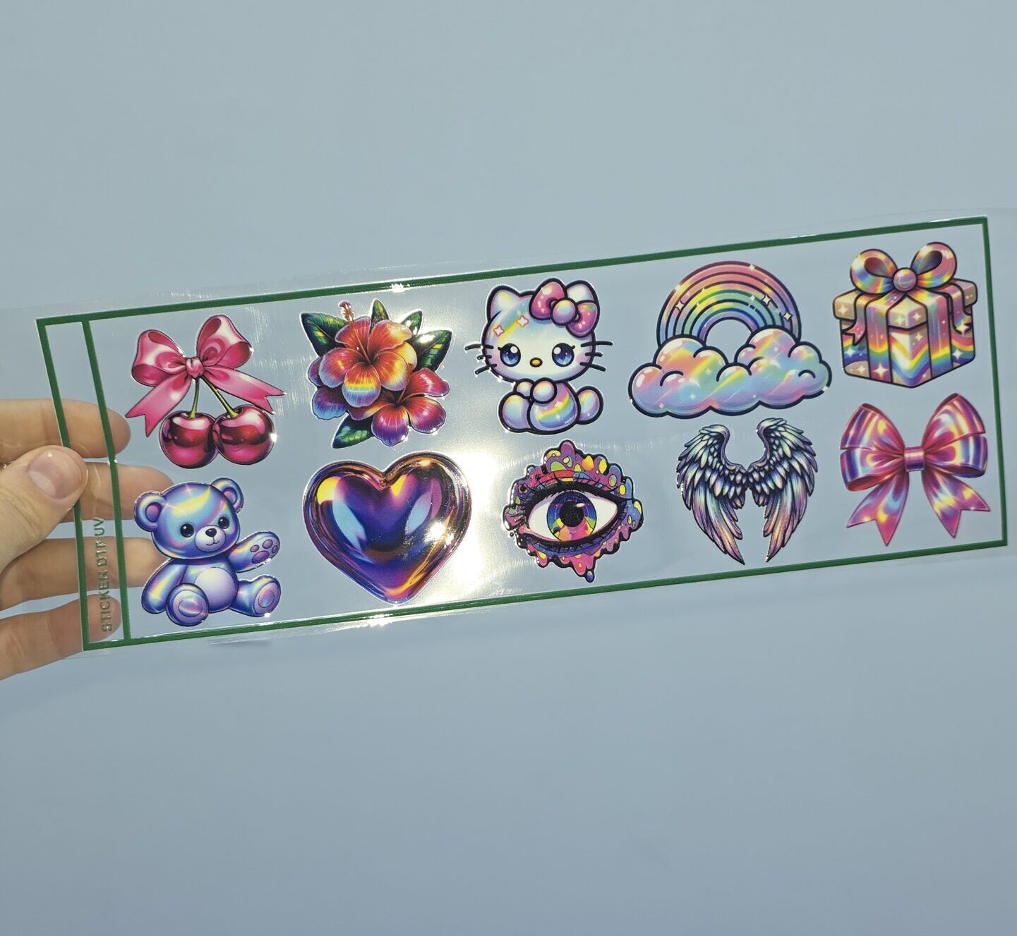 UV 28X10 cm Efecto Holográfico