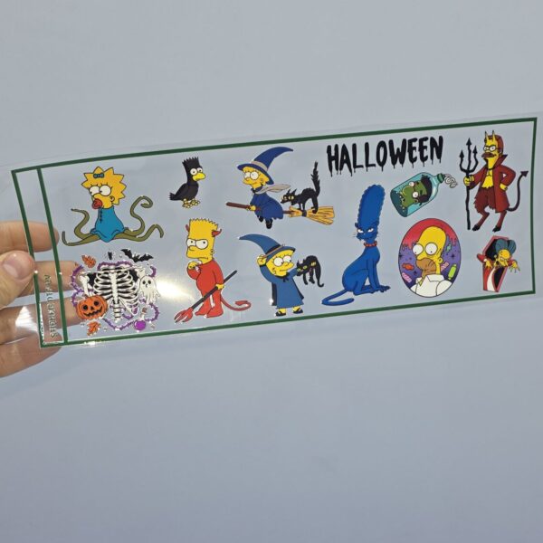 UV 28X10 cm Halloween Los Simpsons