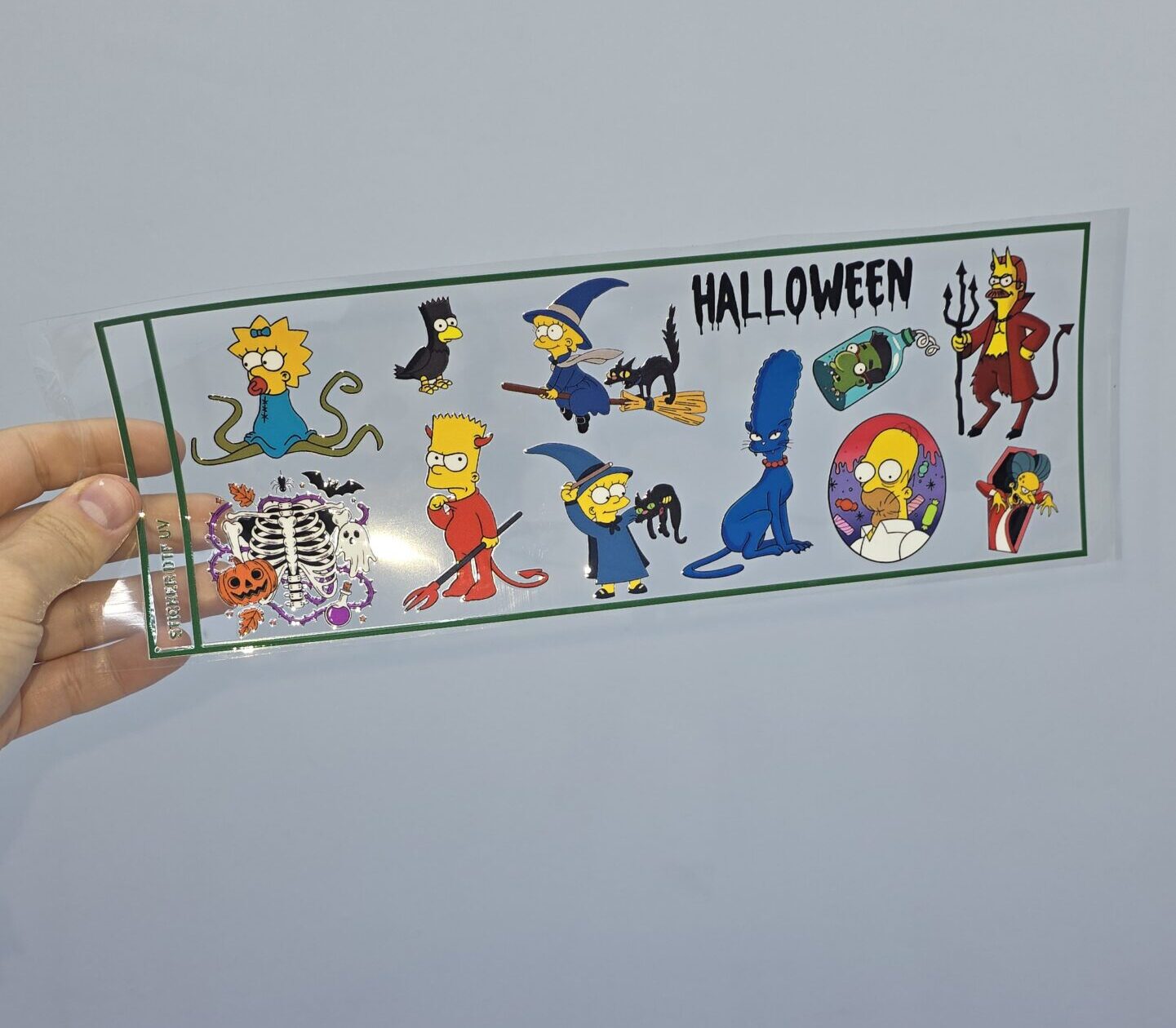 UV 28X10 cm Halloween Los Simpsons