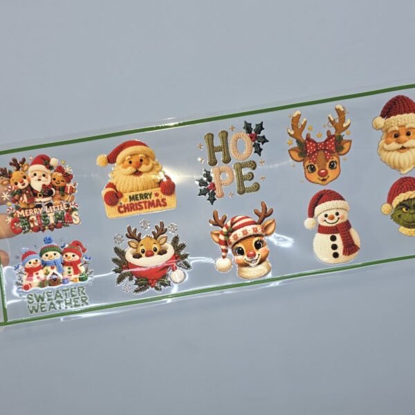 UV 28x10 cm Navidad 1