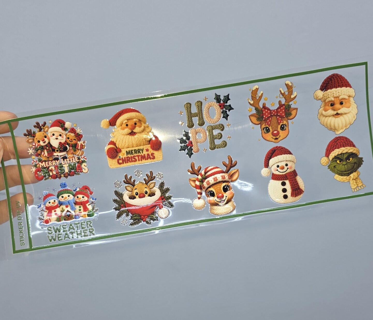 UV 28x10 cm Navidad 1