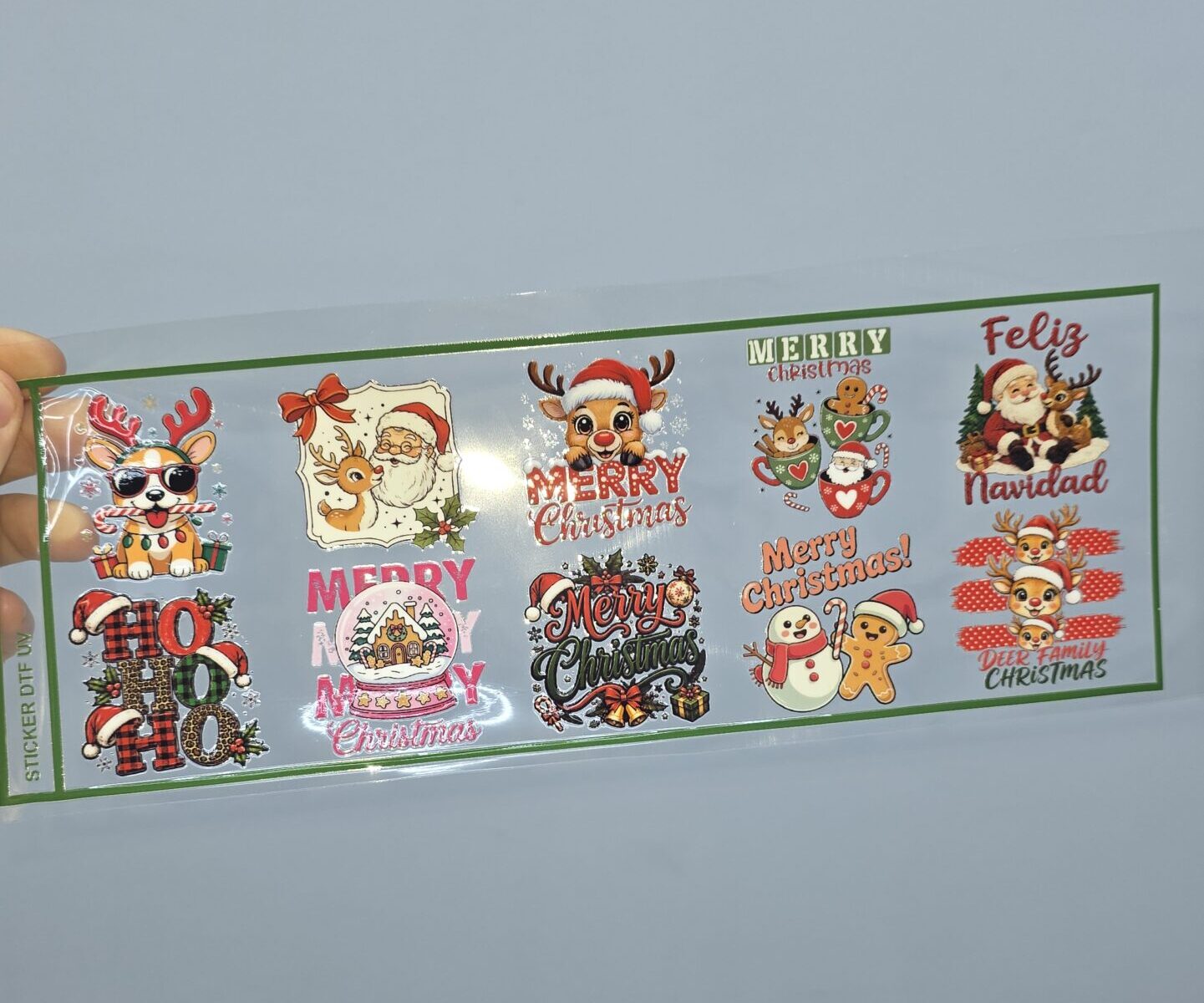 UV 28x10 cm Navidad 2